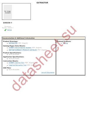 230238-1 datasheet  